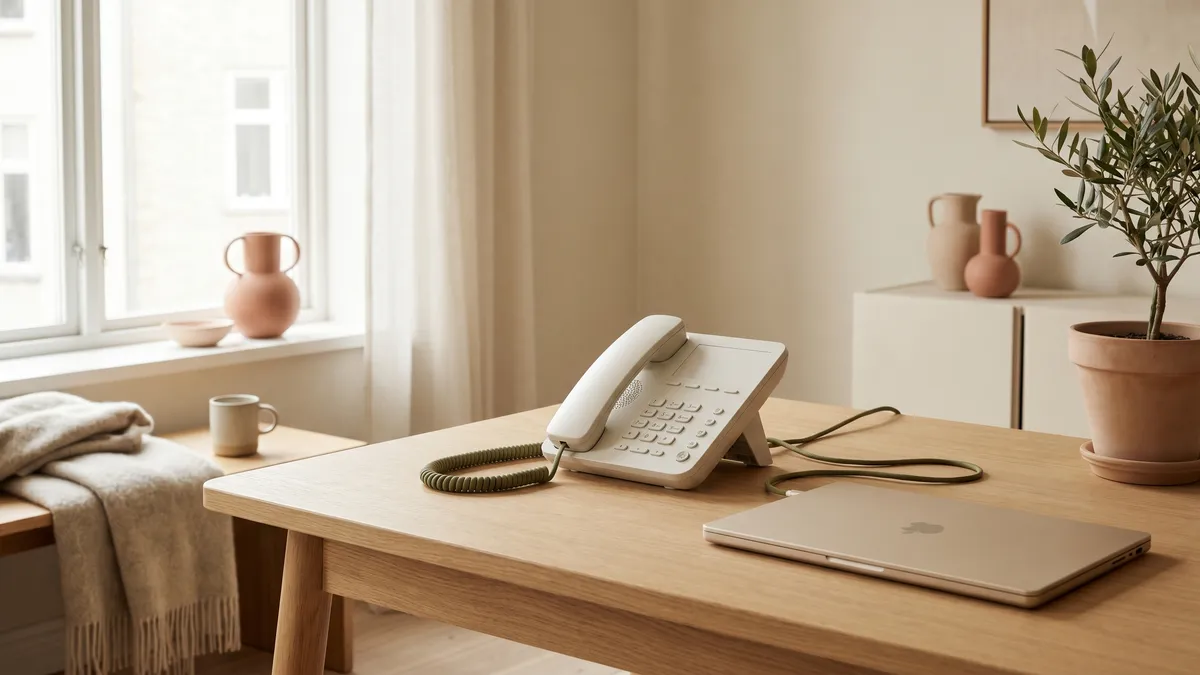 Illustration till artikeln om IP-telefoni för företag komplett guide till VoIP och molntelefoni