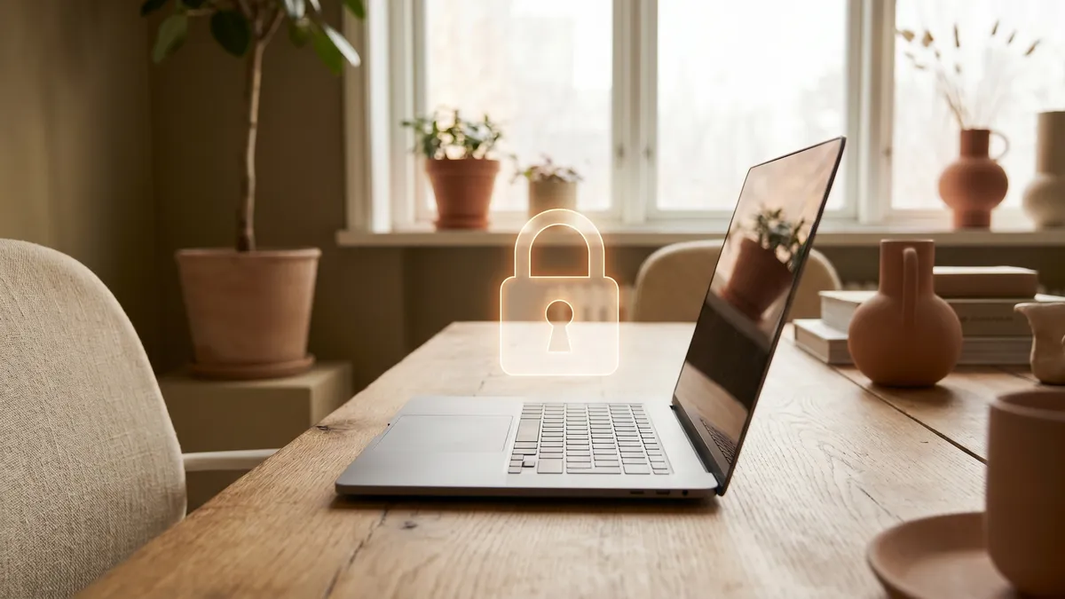 Illustration till artikeln om IT-säkerhet för företag skydd mot moderna cyberhot